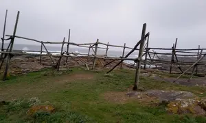 Estado dos secadoiros de congro de Muxia