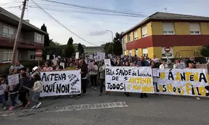 Manifestacion Antena Laracha