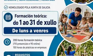 Cartel curso monitores 2026 Colaxe