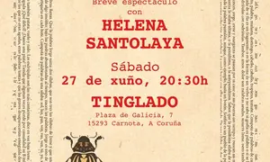 Helena Santolaya reivindica a desobediencia da linguaxe no Tinglado