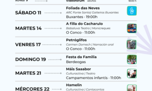 Dumbria XULLO programación verán 2026