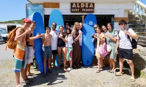 A Conselleira dende o SurfCamp de Nemina