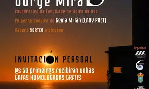 Eclipse dende Malpica con Jorge Mira
