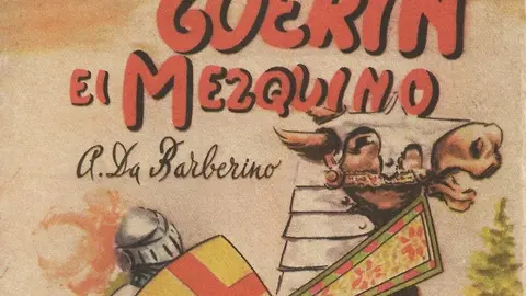 Capa do libro Guerin el Mezquino editado na decada de 1960 por edicions Paulinas copia 