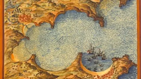Planos e debuxos de Arquitectura e Urbanismo. Galicia nos séculos XVI e XVII. Os mapas da costa galega de Pedro Teixeira. 1634. Consello da Cultura Galega