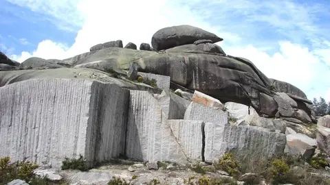 1. A 'Ferida' de 2007 na Pedra da Cachucha (foto X.Mª Lema)