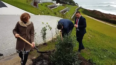 Simbolica prantacion as portas do Parador