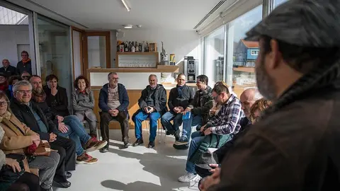 Batallon Literario da Costa da Morte en 2020 no Bela Fisterra-Foto-Xesus Bua