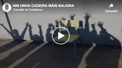 Nin unha cadeira maisbaleira en Coristanco