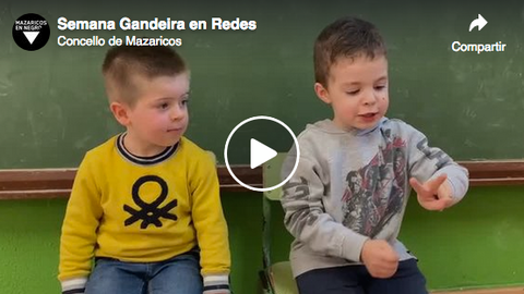 Semana Gandeira de Mazaricos en redes