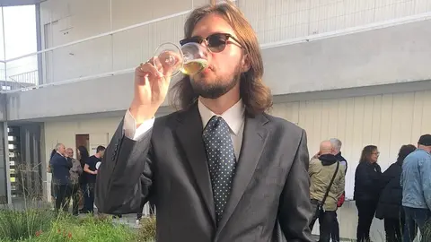 Abraham Trillo no Bela Fisterra