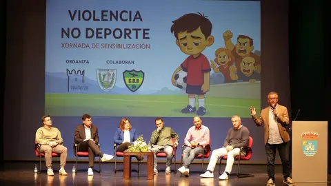 Vimianzo charla violencia futbol base