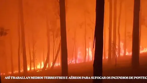 incendio forestal ponteceso