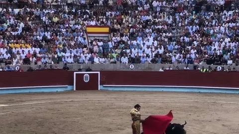 Morante instantes antes de ser collido