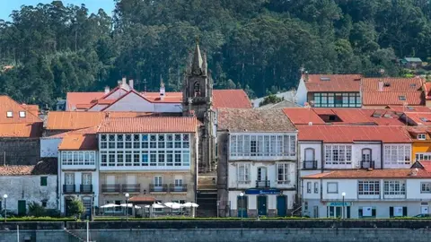 a fermosa vila de Corcubion