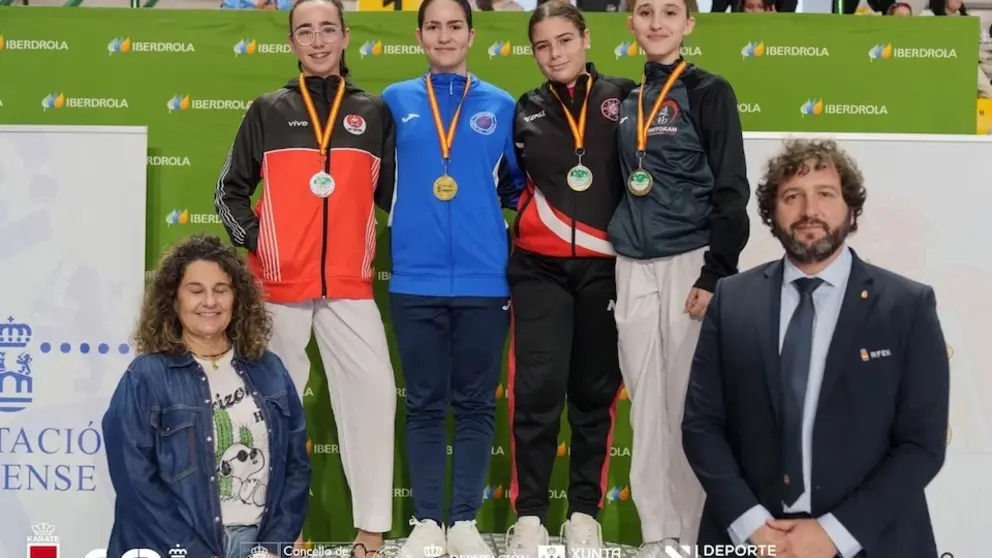 Daniela García Rey do Karate Carballo 