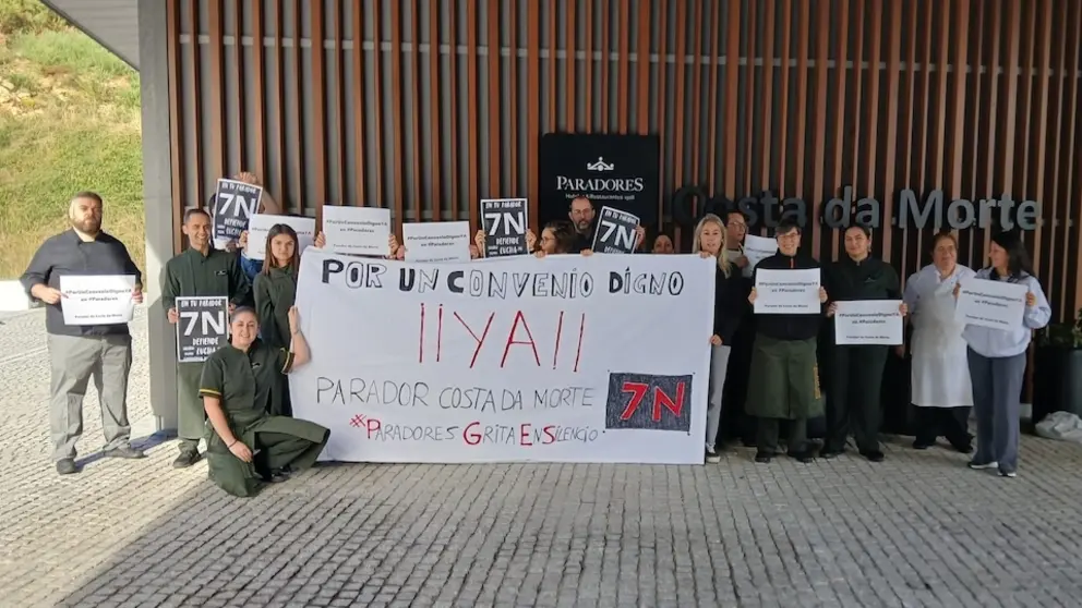 Traballadores do Parador de Muxia reclama CSIF