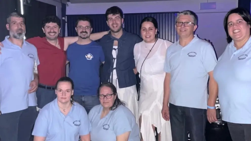 Alana con Galiza celta Delémont en Xenebra