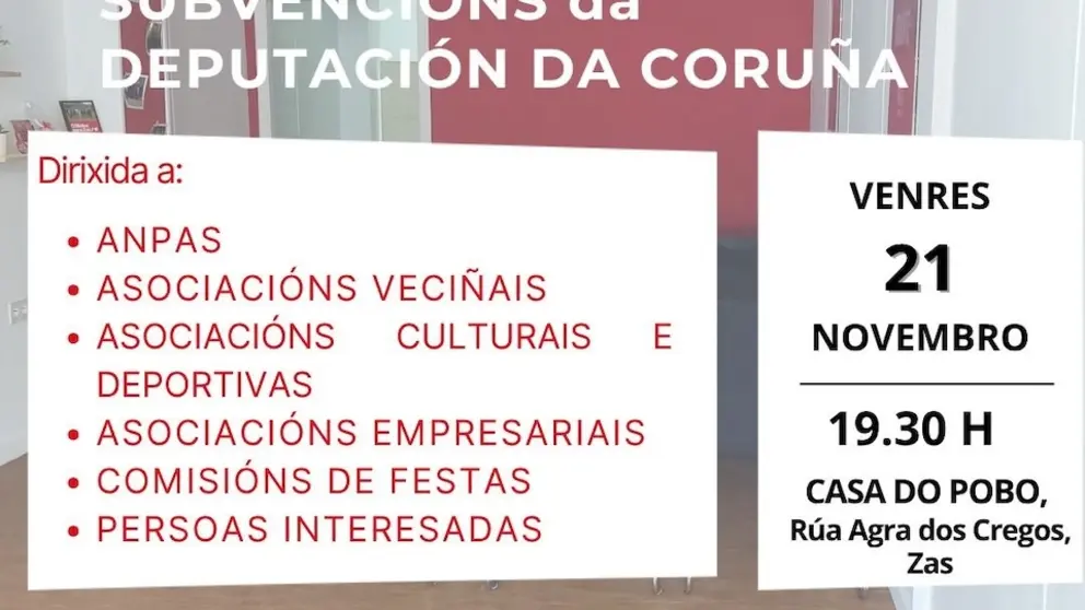 XORNADA INFORMATIVA PSOE Zas