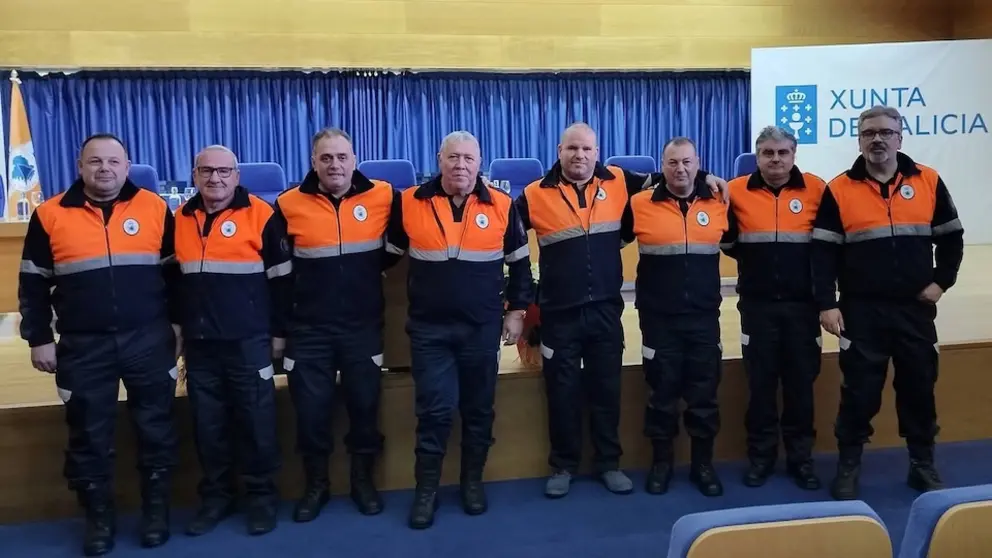 Proteccion Civil de Santa Comba 25 anos