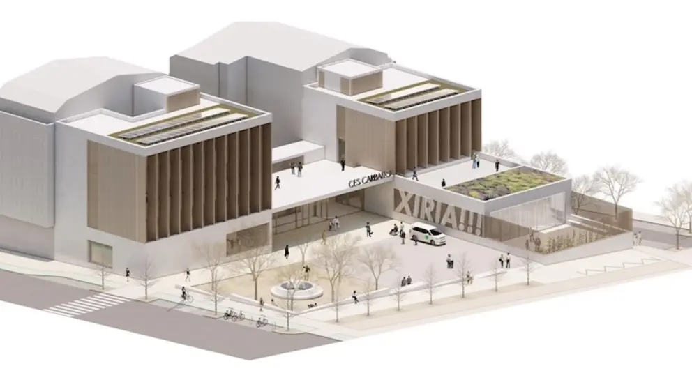 Asi sera o edificio das entidades de Carballo