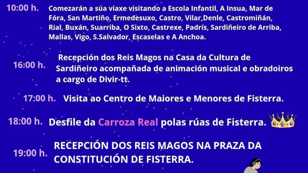 Cabalgata Reis Fisterra