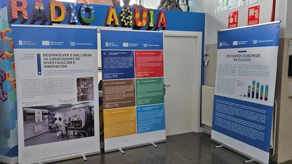 exposicion Fondos Europeos IES PEdrd a Aguia