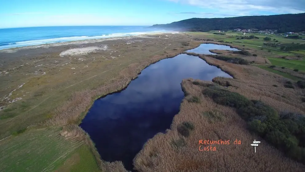 Recunchos da Costa-Lagoa de Traba-Laxe aerea
