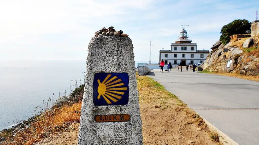 Mojon km0 Camino Fisterra