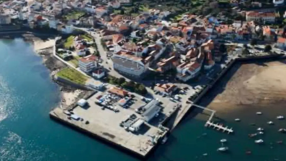 Porto mixto de Corcubon aerea