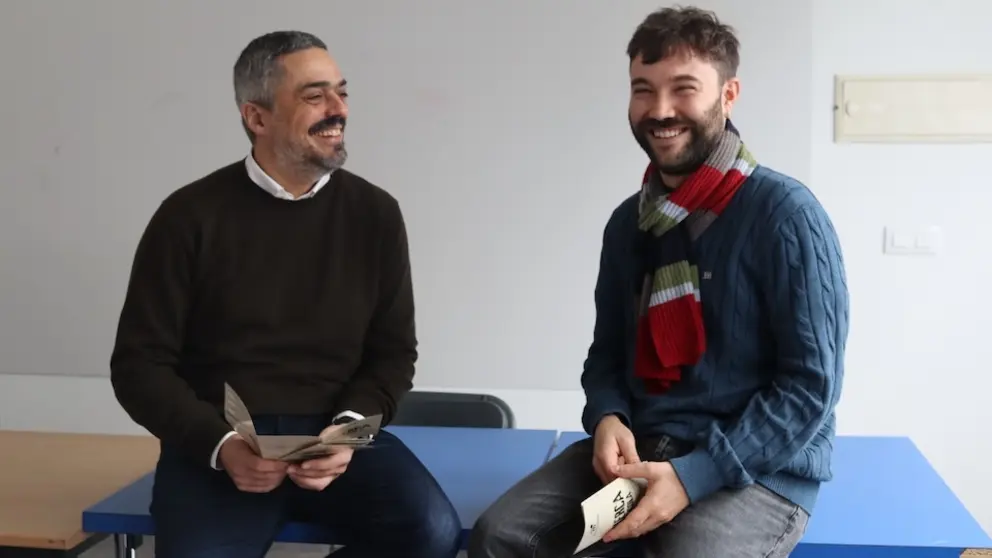 Daniel Perez e Ramon Varela en Carballo