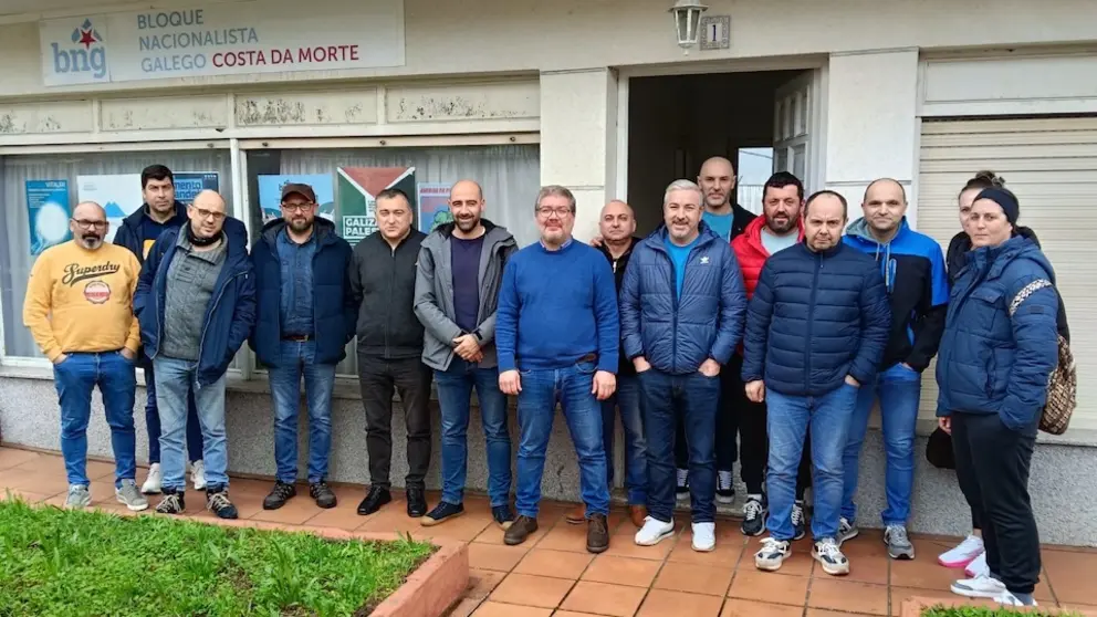 BNG Costa da morte cos membros de XEAL