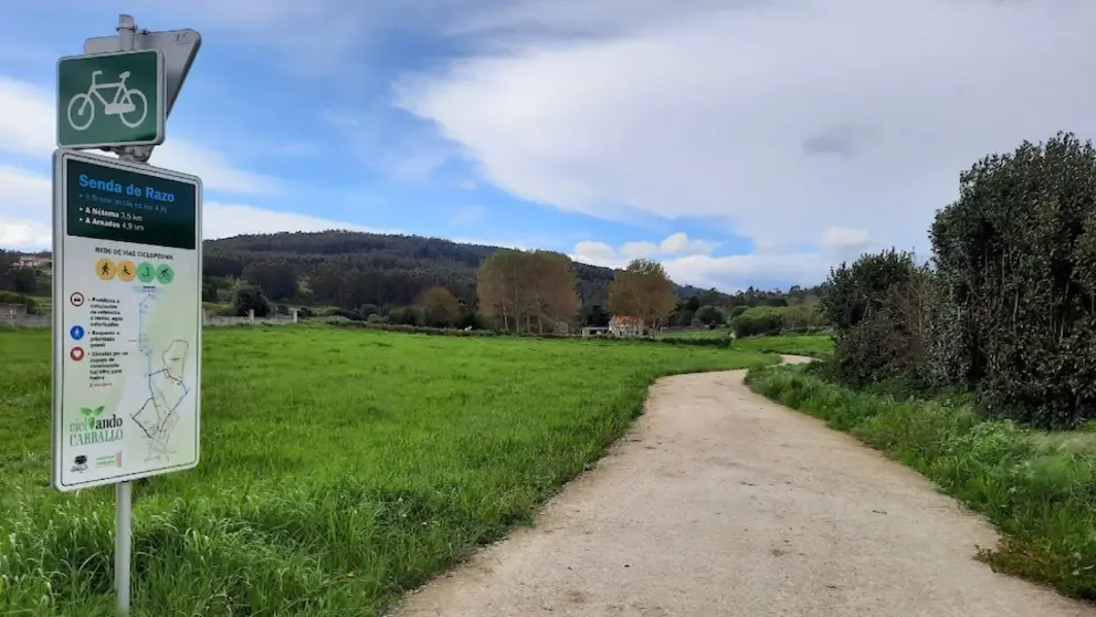 Senda de Razo-Cicl-ando Carballo