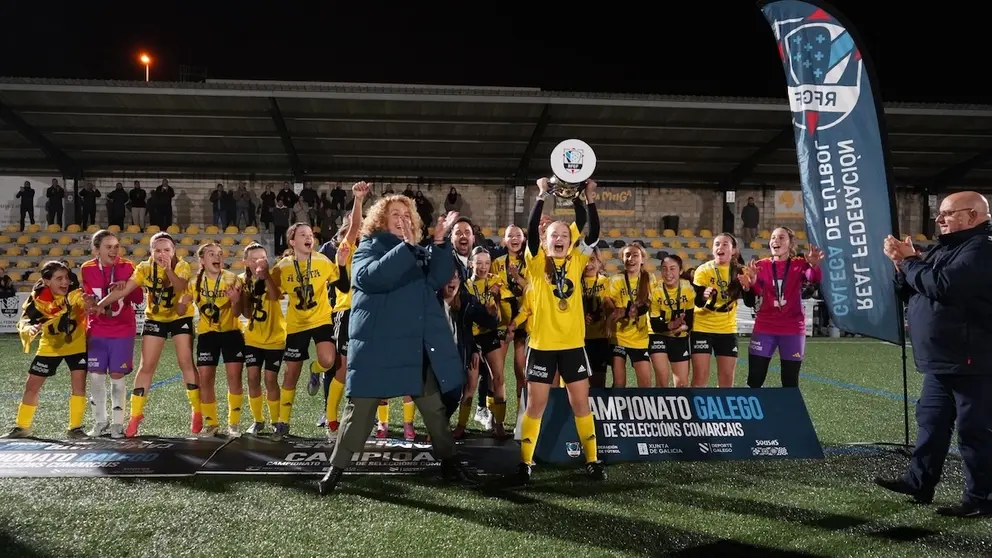 Seleccion da Costa sub13 feminina campiona Galicia 2026 1