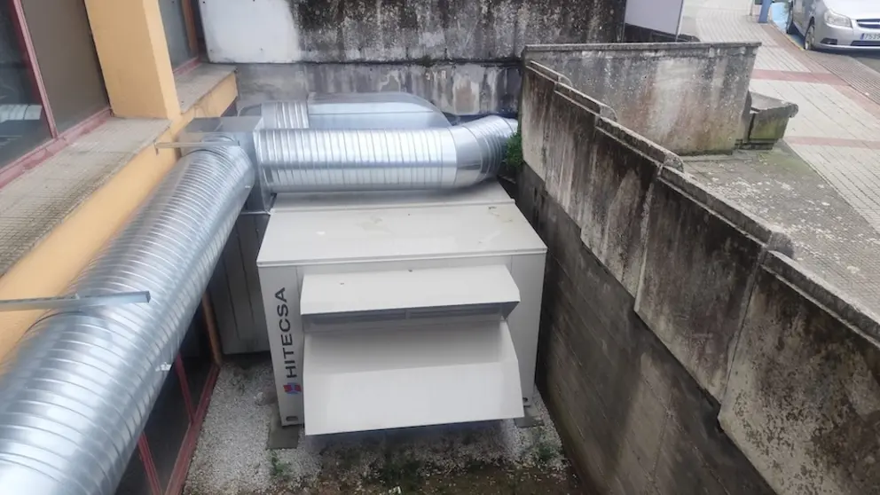 Climatizacion Biblioteca Laxe