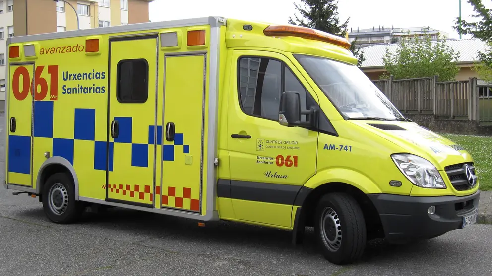 Ambulancia medicalizada Costa da morte