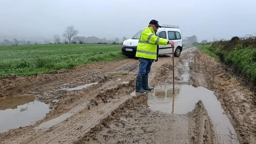 Caminos esfolados en Mazaricos 2