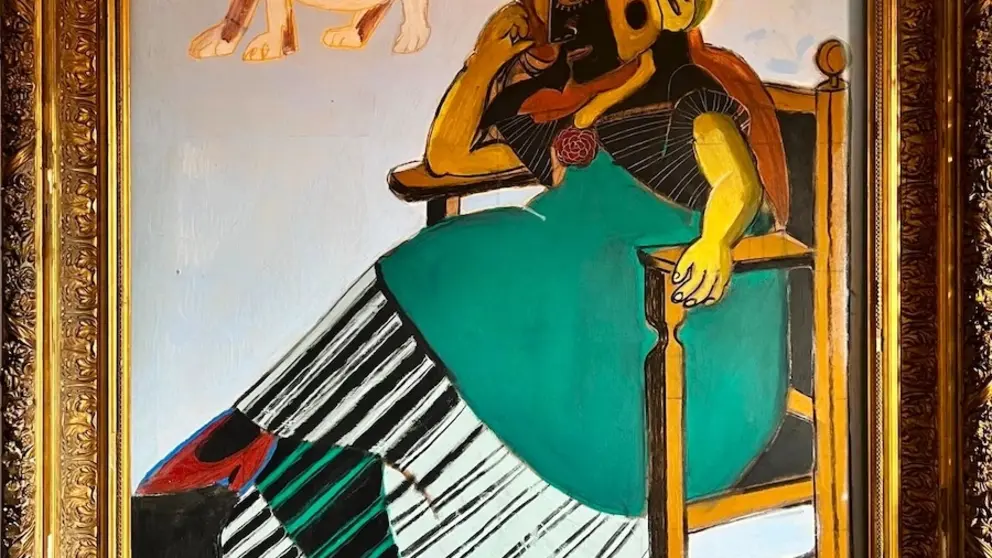 Wilma Exposicion DO ARTISTA ARXENTINO %22MENDIGO