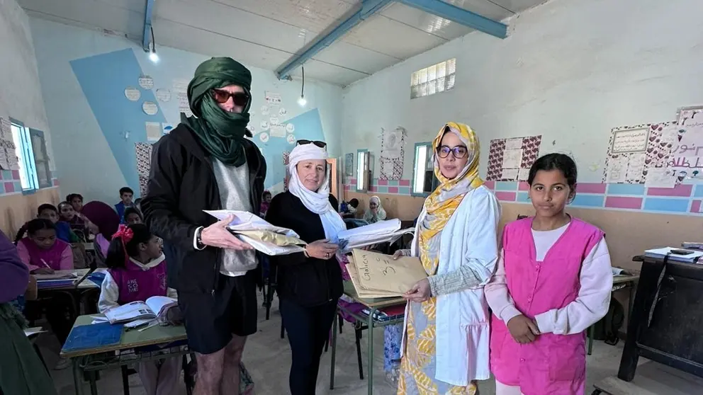 Eva e Alvaro no Sahara 2