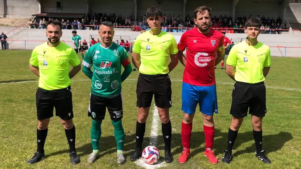 Doro e Pejo co trio arbitral na Grixa-Foto-Parker