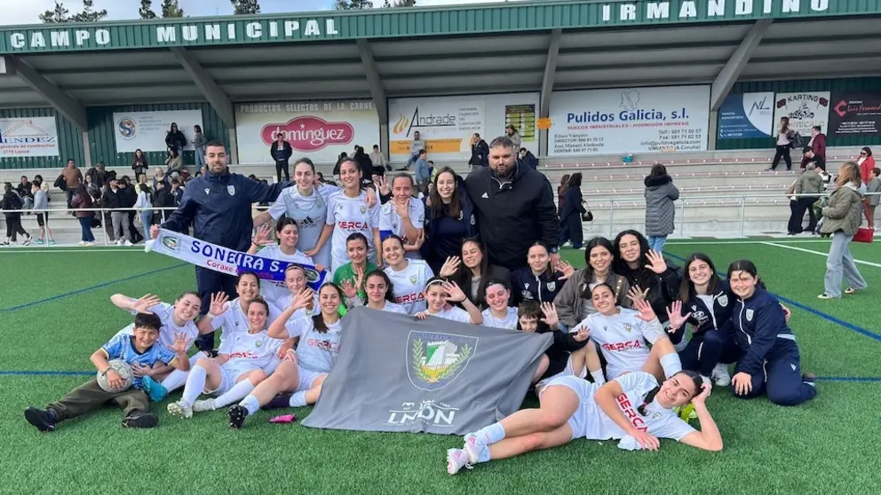 Soneira campion da LIga da Cost FEM