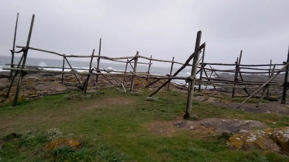 Estado dos secadoiros de congro de Muxia