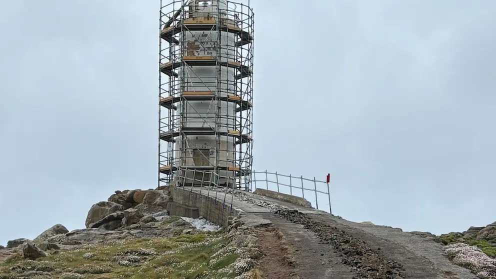 Obras no Faro Roncudo 3