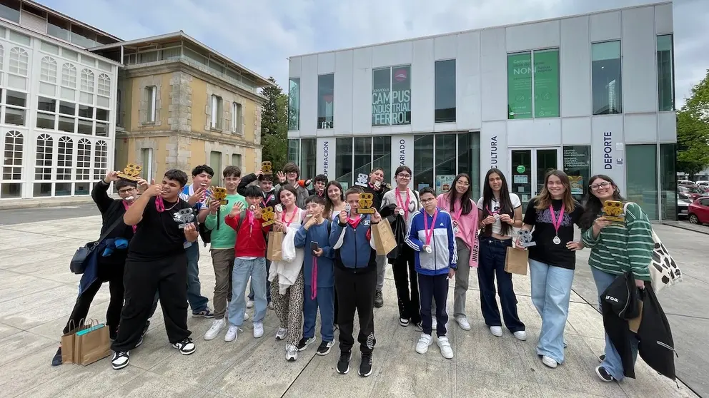 O instituto de Fisterra, gañador da V Olimpíada Robótica da Escola de Enxeñaría de Ferrol