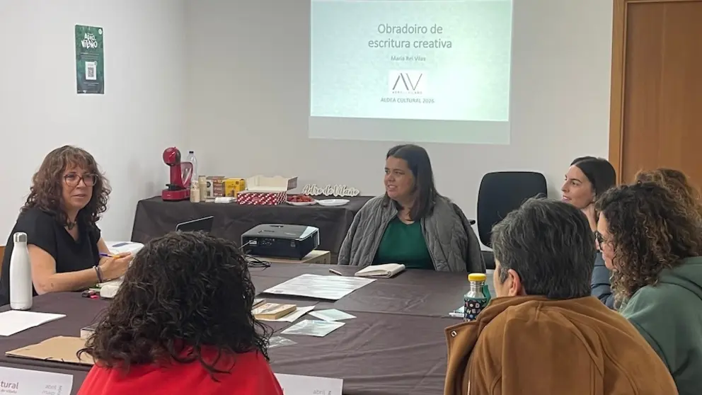 Obradoiro de escrita creativa no Adro de Vilano