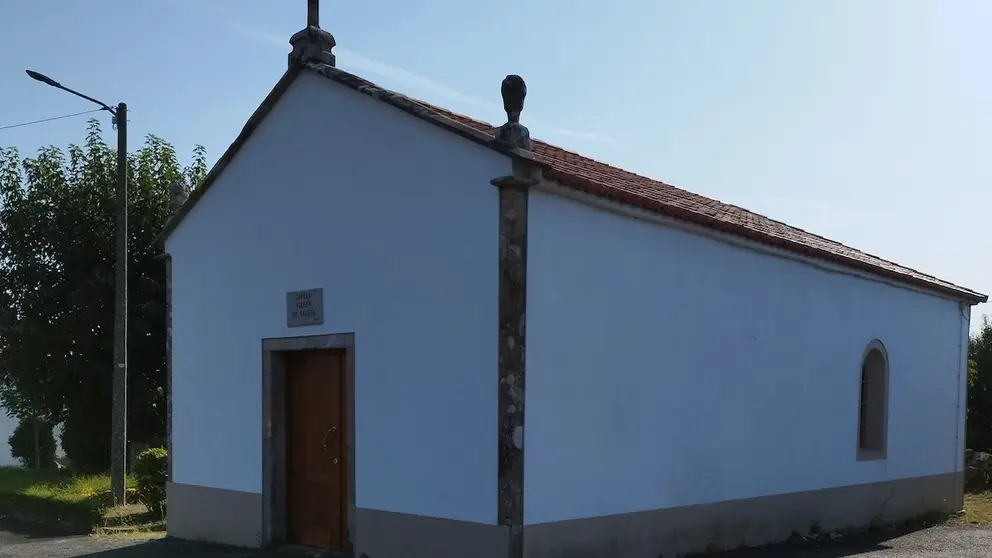 Capela do Santo Anxo de Silván, hoxe da Saleta, fundada pola familia de don Pablo Ángel Aldao. Foto do autor.