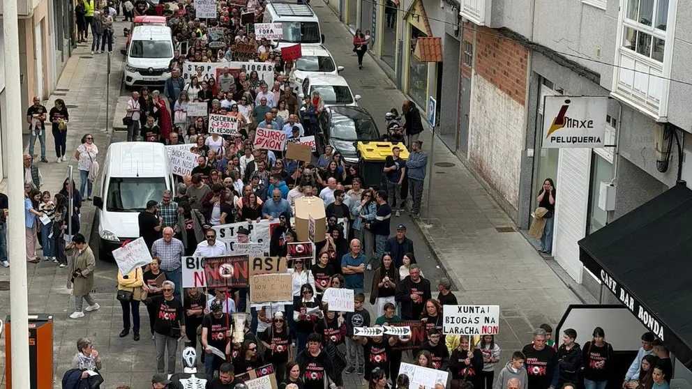 Manifestacion na Laracha Biogas Asi non-foto.Marocs Figueroa 2