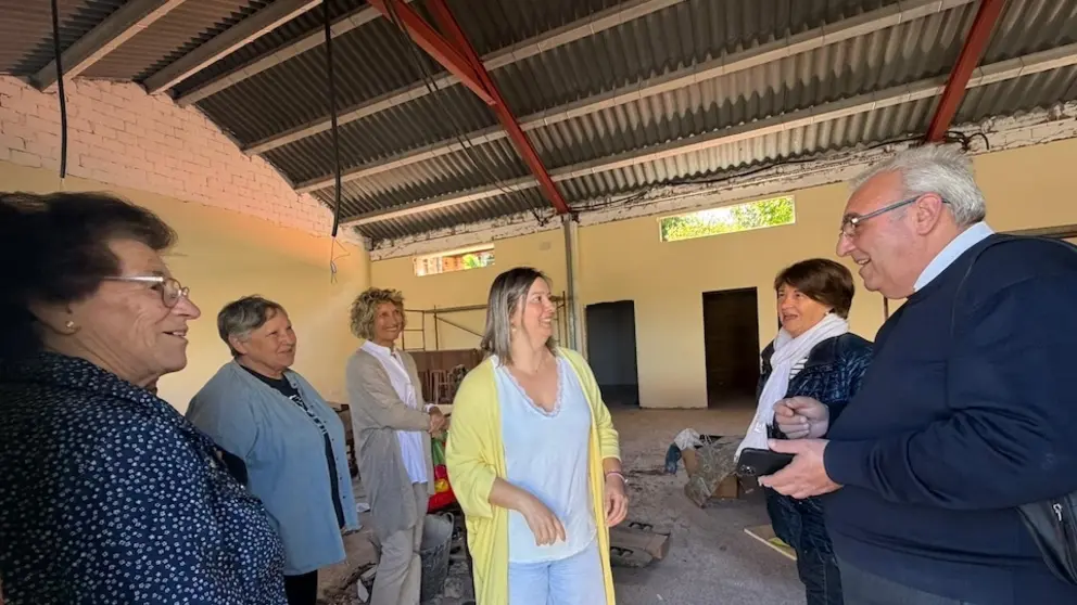 obras no Teleclub de Buno 2