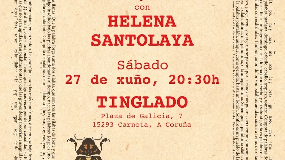 Helena Santolaya reivindica a desobediencia da linguaxe no Tinglado