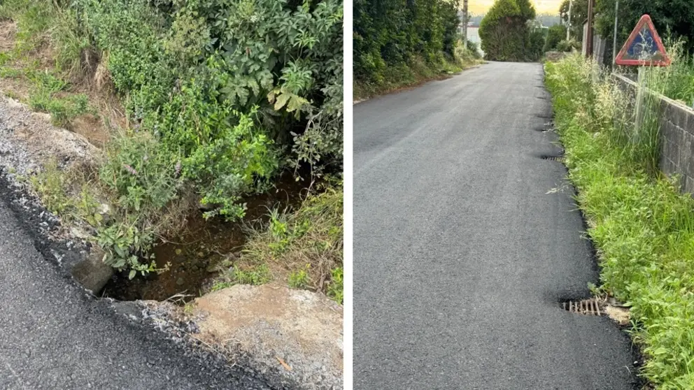 defectos na estrada de santa comba